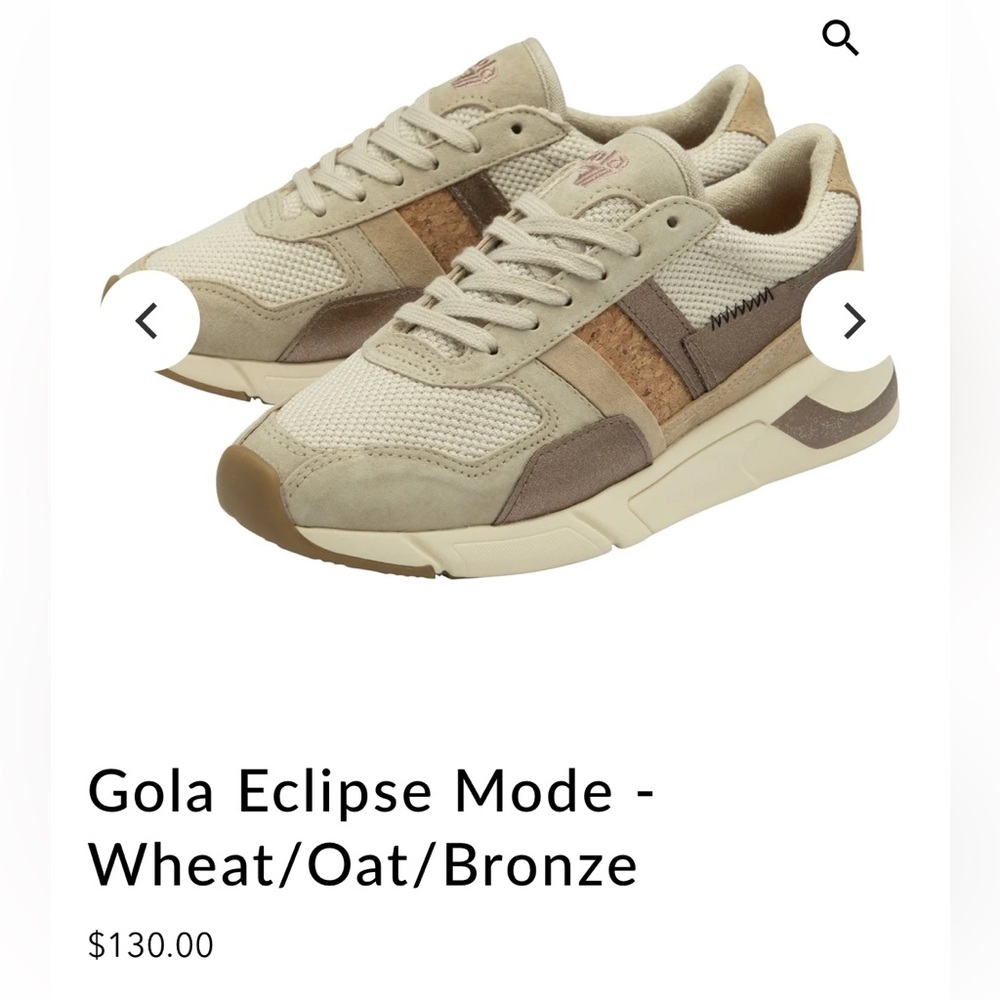 Gola Eclipse Mode Women’s Wheat Bronze Sneaker 6